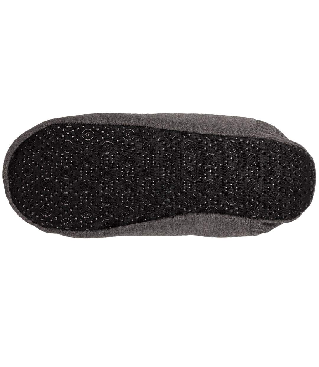 Isotoner Chaussons extra-light Mules femme en jersey et semelle à picots antidérapants-4