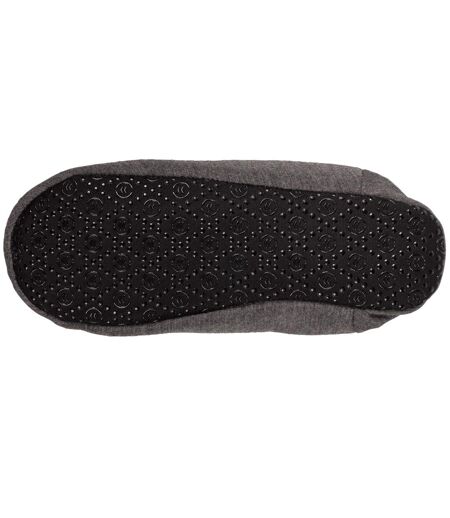 Isotoner Chaussons extra-light Mules femme en jersey et semelle à picots antidérapants