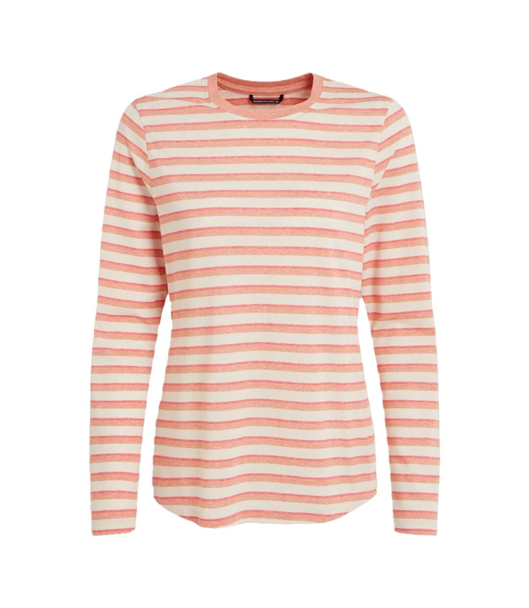 Womens/ladies Akona Striped Nosilife Long-sleeved T-shirt Clay Craghoppers-2
