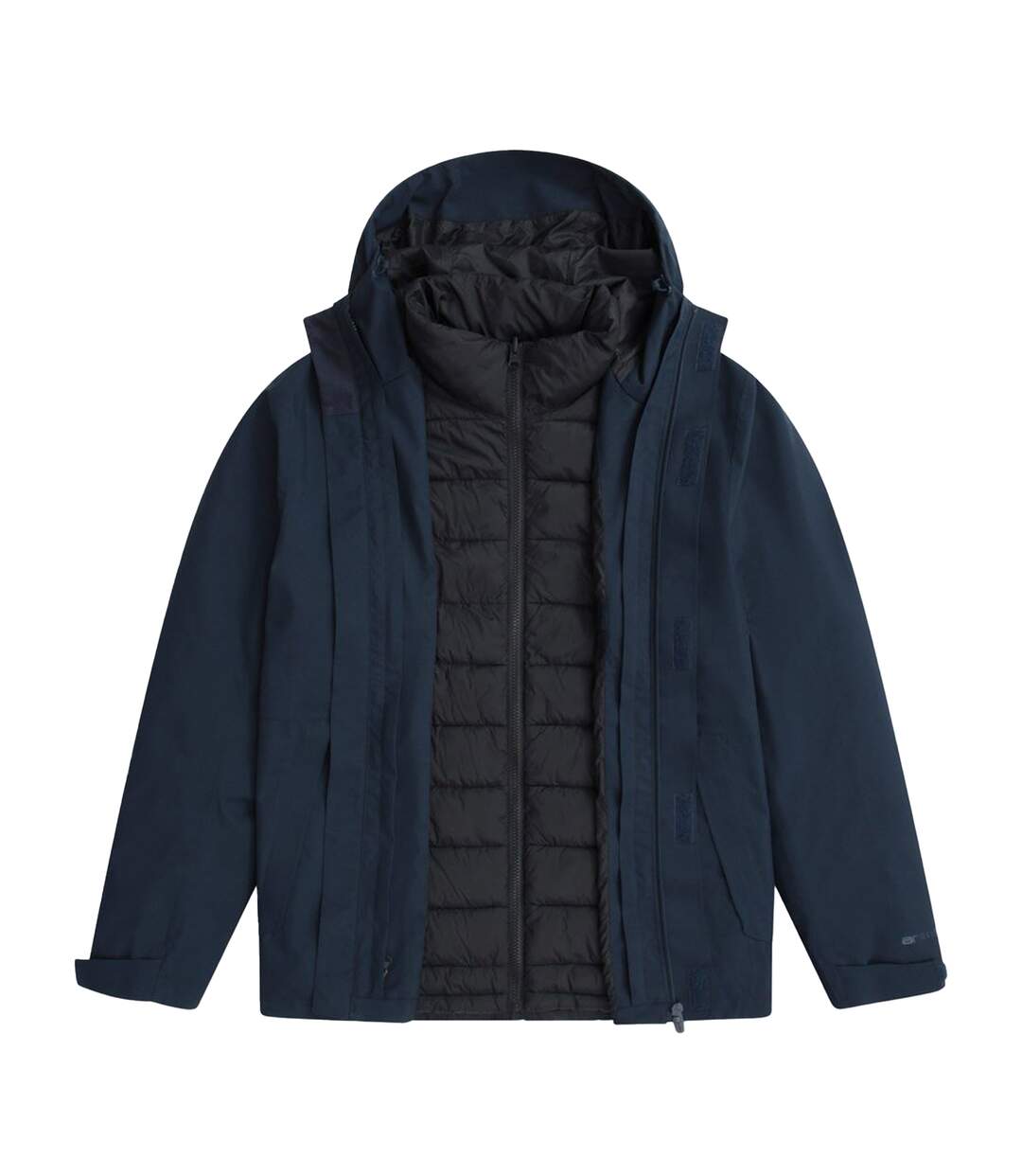 Doudoune Imperméable Motif/style 3-en-1 Homme Bleu Marine Animal-2