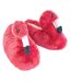 Ladies Flamingo Slippers | Novelty Funky Soft Soled Slippers for Women