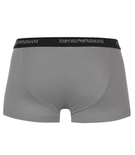 Lot De 3  Boxers Core Homme Noir Gris Blanc Emporio Armani