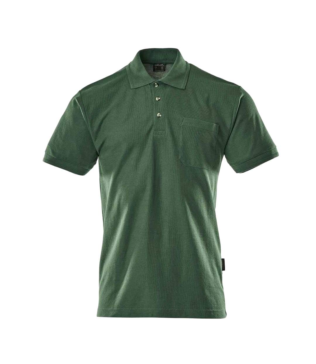 Polo Borneo Crossover Homme Vert Mascot-1