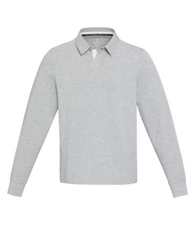 Polo sweat clyde adulte gris chiné Elevate Elevate