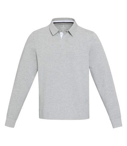 Polo sweat clyde adulte gris chiné Elevate Elevate