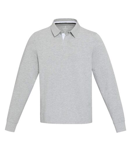 Polo sweat clyde adulte gris chiné Elevate Elevate