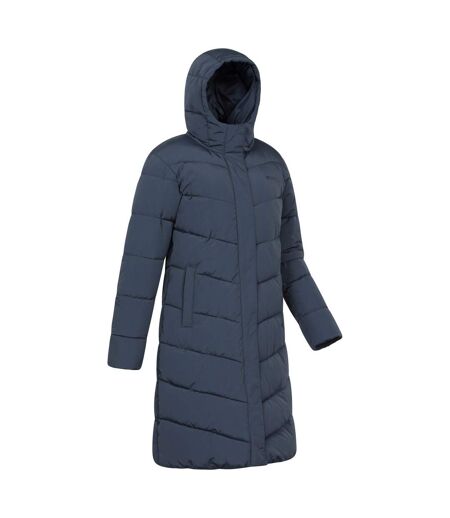 Doudoune Matelassée Femme Bleu Mountain Warehouse