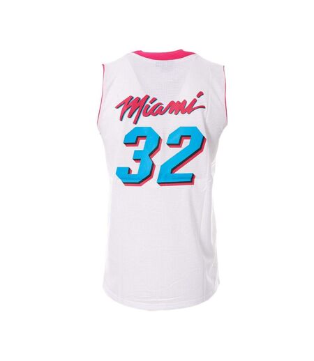 Miami Maillot de basket Blanc/Rose/Bleu Homme Sport Zone SEPL1004 - L