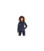 Womens/ladies 3 Layer Printable Soft Shell Jacket Navy Result Recycled-1