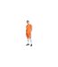 Short Entrada Homme Orange Adidas-1