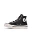 Baskets noires femme converse all star eva-1