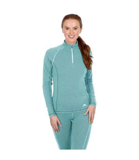 Haut Thermique Gina Femme Étain Vert Sarcelle Pâle Trespass