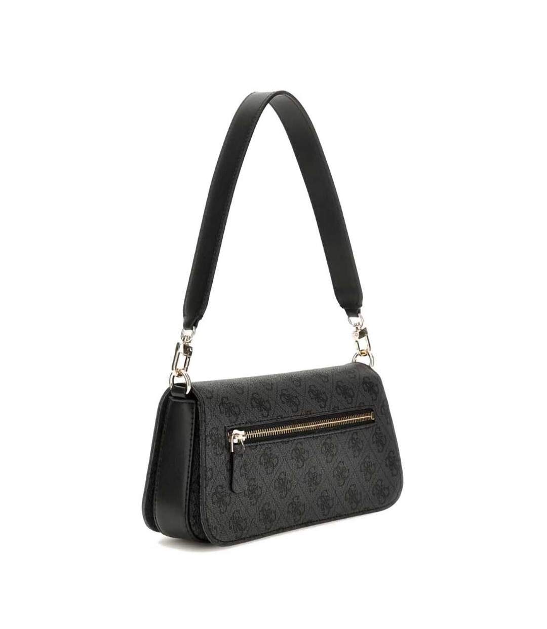 Sac à main noir femme guess stone - taille unique-2