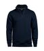 Tee Jays Mens Half Zip Sweatshirt (Navy)