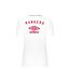 Womens/ladies Rangers Fc Short-sleeved Travel Polo Shirt Brilliant White Lollipop Umbro-2