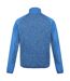 Regatta Mens Coladane V Marl Full Zip Fleece Jacket (Strong Blue/Danger Red)