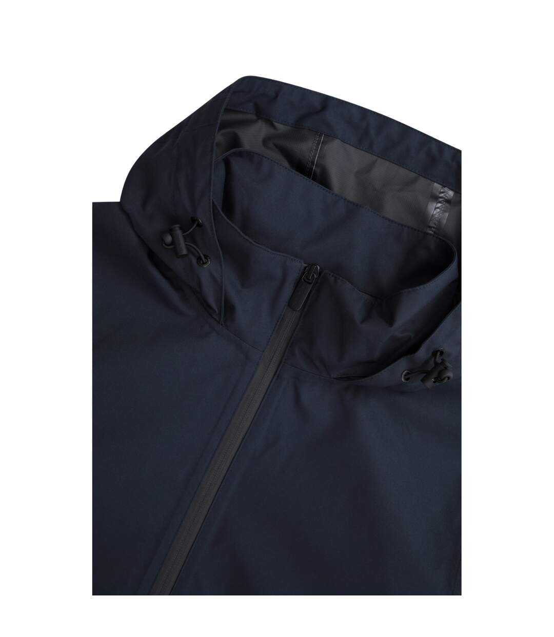 Womens/ladies Longline Waterproof Jacket Navy Animal-4