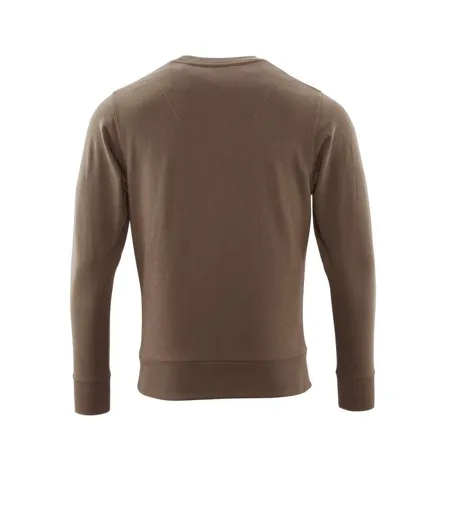 Sweat Crossover Homme Sable Foncé Mascot