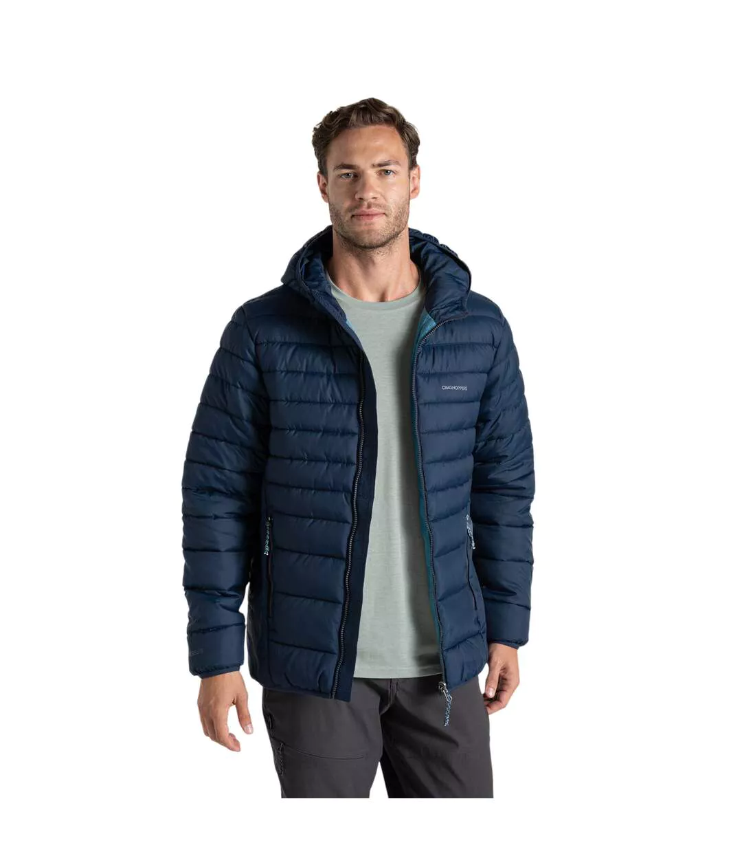 Doudoune Matelassée Compresslite Homme Bleu Marine Craghoppers-1