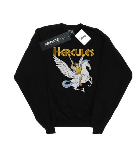 Disney - Sweat HERCULES WITH PEGASUS - Femme (Noir) - UTBI13450