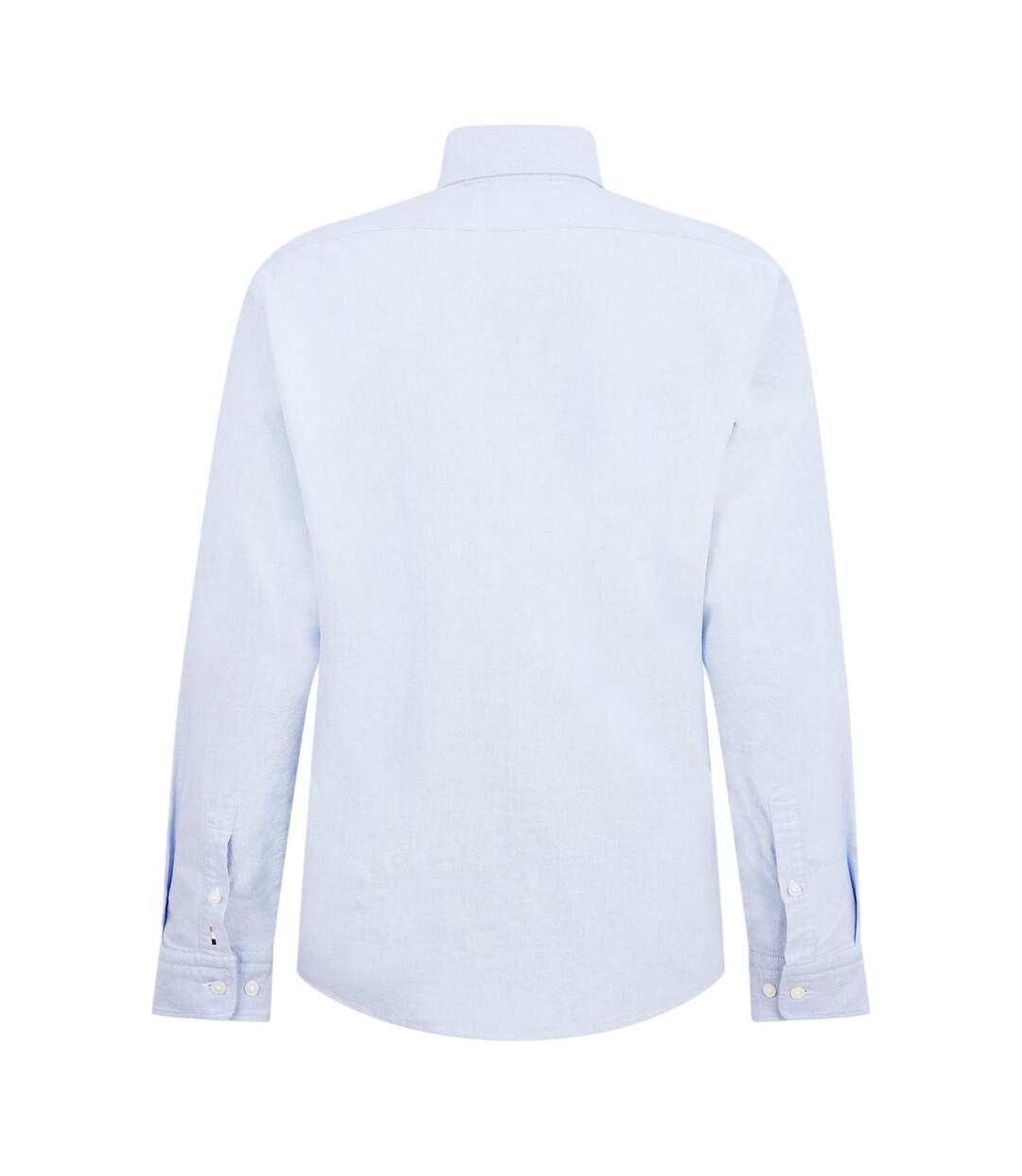Chemise À Boutons Manches Longues Motif/style À Motifs Liam Homme Bleu Pastel Boss-2