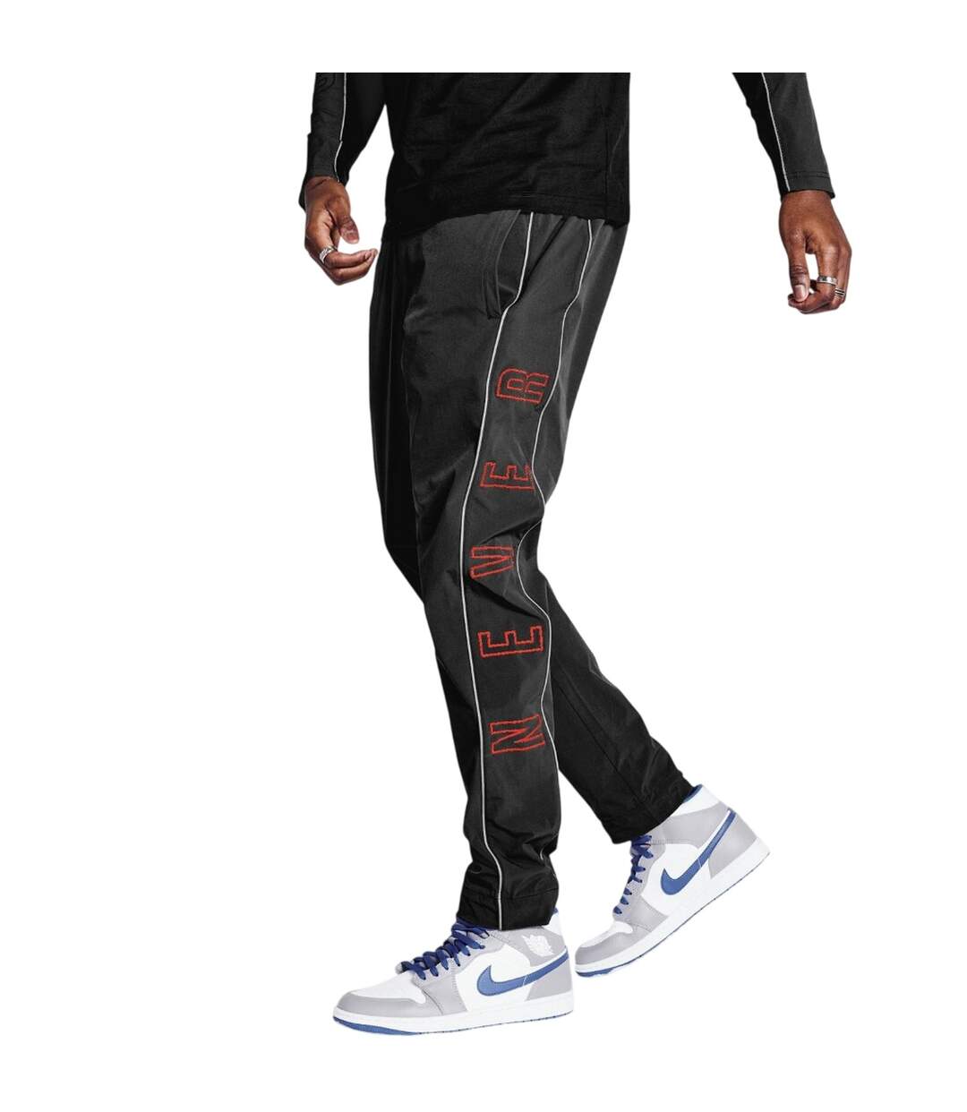 Pantalon De Survêtement Racer Homme Noir Blood Brother-1