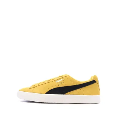 Baskets jaunes homme puma clyde og
