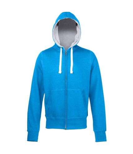 Awdis Chunky Premium Heavyweight Hooded Sweatshirt / Hoodie / Zoodie (Sapphire Blue) - UTRW181