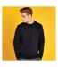 Kustom Kit Mens Klassic Knitted Sweatshirt (Black)