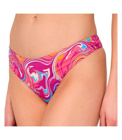 Bas de bikini rose femme only olli brazilian - l