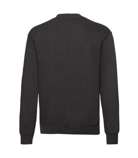 Sweat Classic Homme Noir Fruit Of The Loom