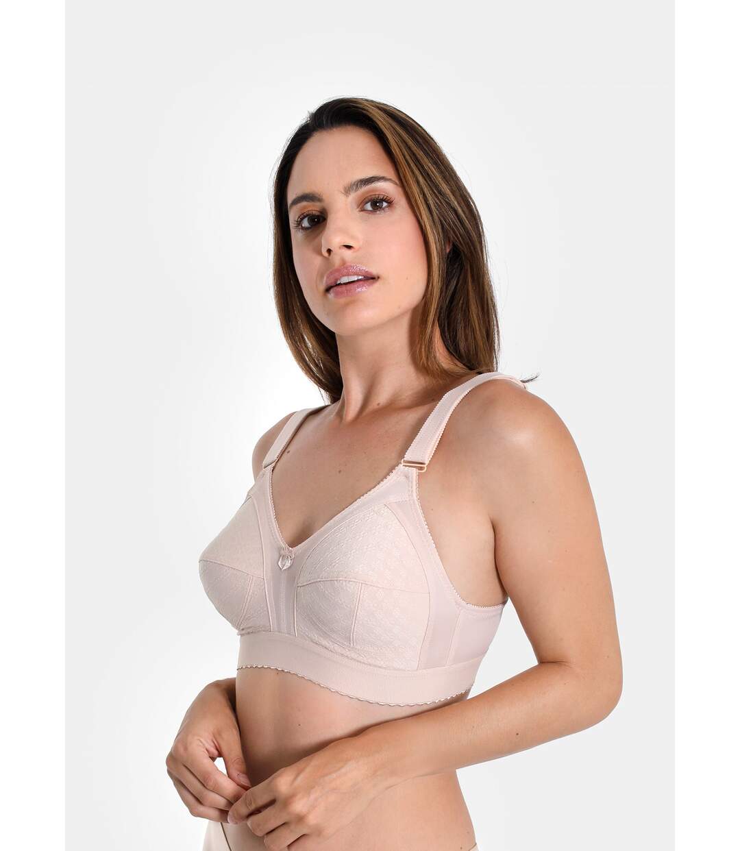 Soutien-gorge couvrant base élastiquée-1