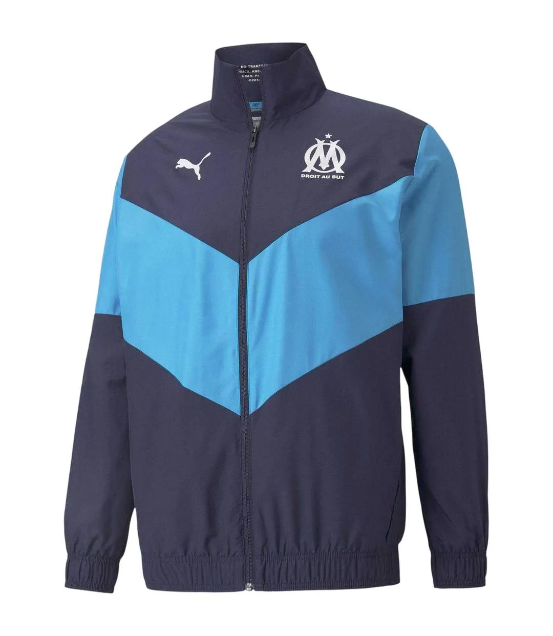 Mens International Licenced Anorak Peacoat Blue Puma-2