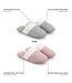 OZABI Pack 2 Paires Mules Femme Tricot Torsadé Bord Fausse Fourrure-5