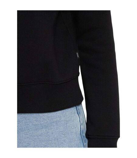 Sweat Motif/style Logo Brodé Femme Noir Guess