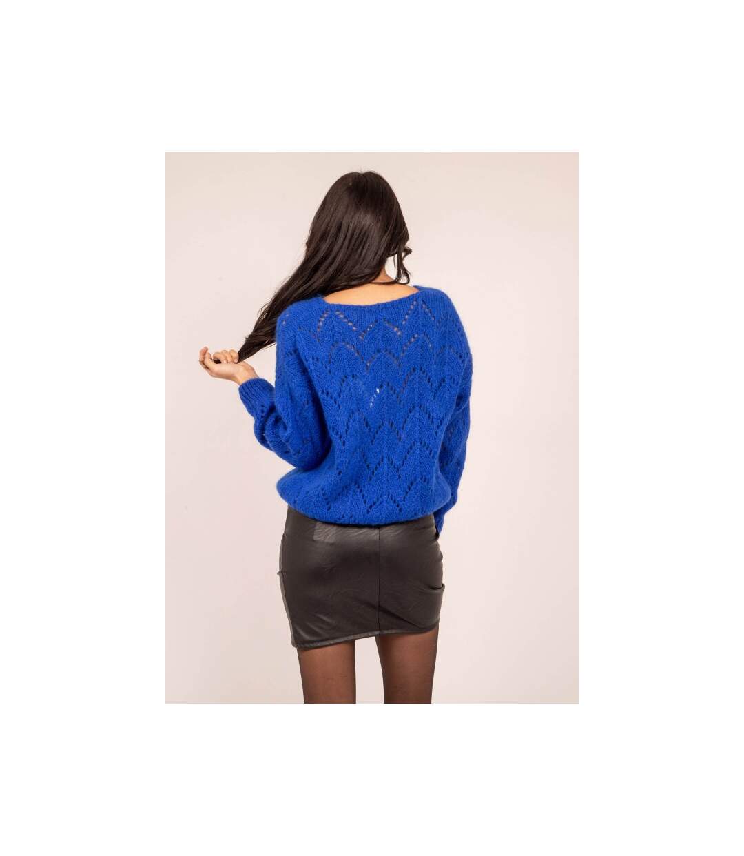 Pull col V KLARYSS - Dona X Lisa-3