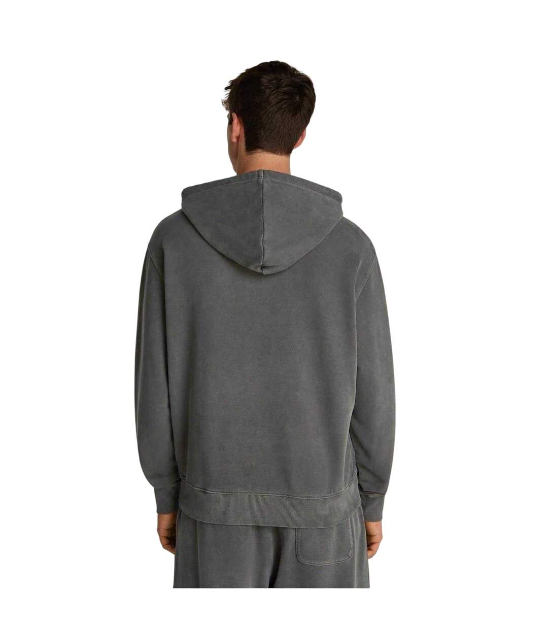 Sweat À Capuche Universitaire Motif/style Rétro Homme Noir Tommy Jeans-3