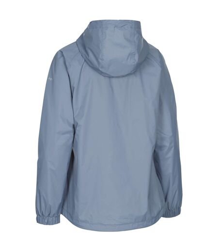 Womens/ladies Tayah Ii Waterproof Jacket Pewter Grey Trespass