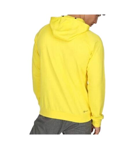 Sweat à Capuche Jaune Homme Adidas Big Bos - S