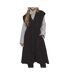 Veste Longue Sans Manches Noir Femme Vila Juice Vest - M