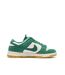 Baskets blanches/vertes homme nike dunk low-2