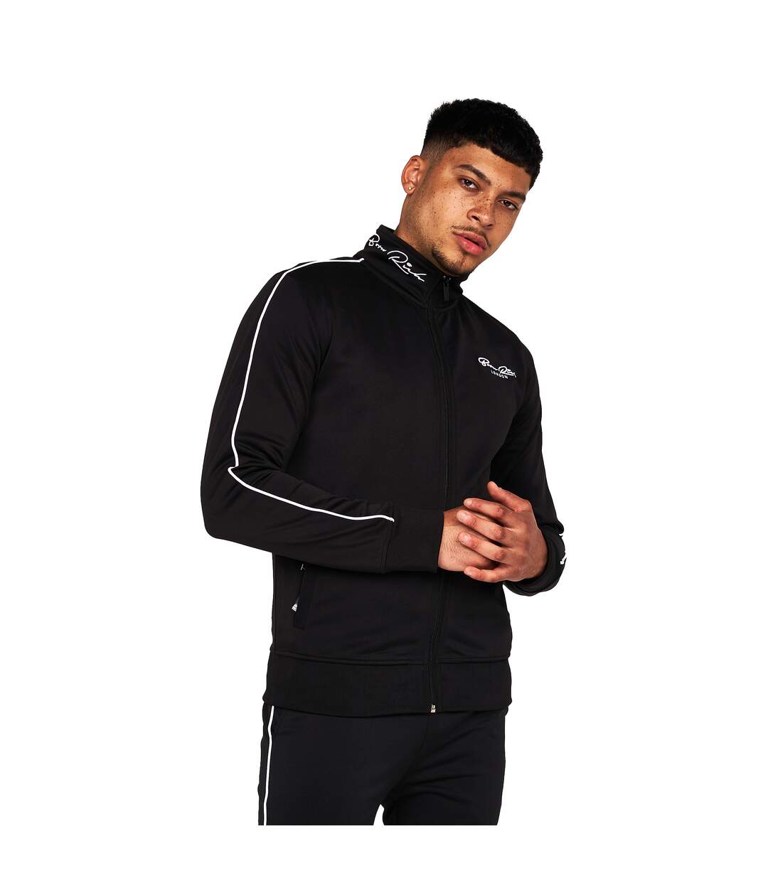 Haut De Survêtement Granero Homme Noir Born Rich-3