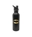 Batman Logo Water Bottle (Black) (One Size) - UTPM766