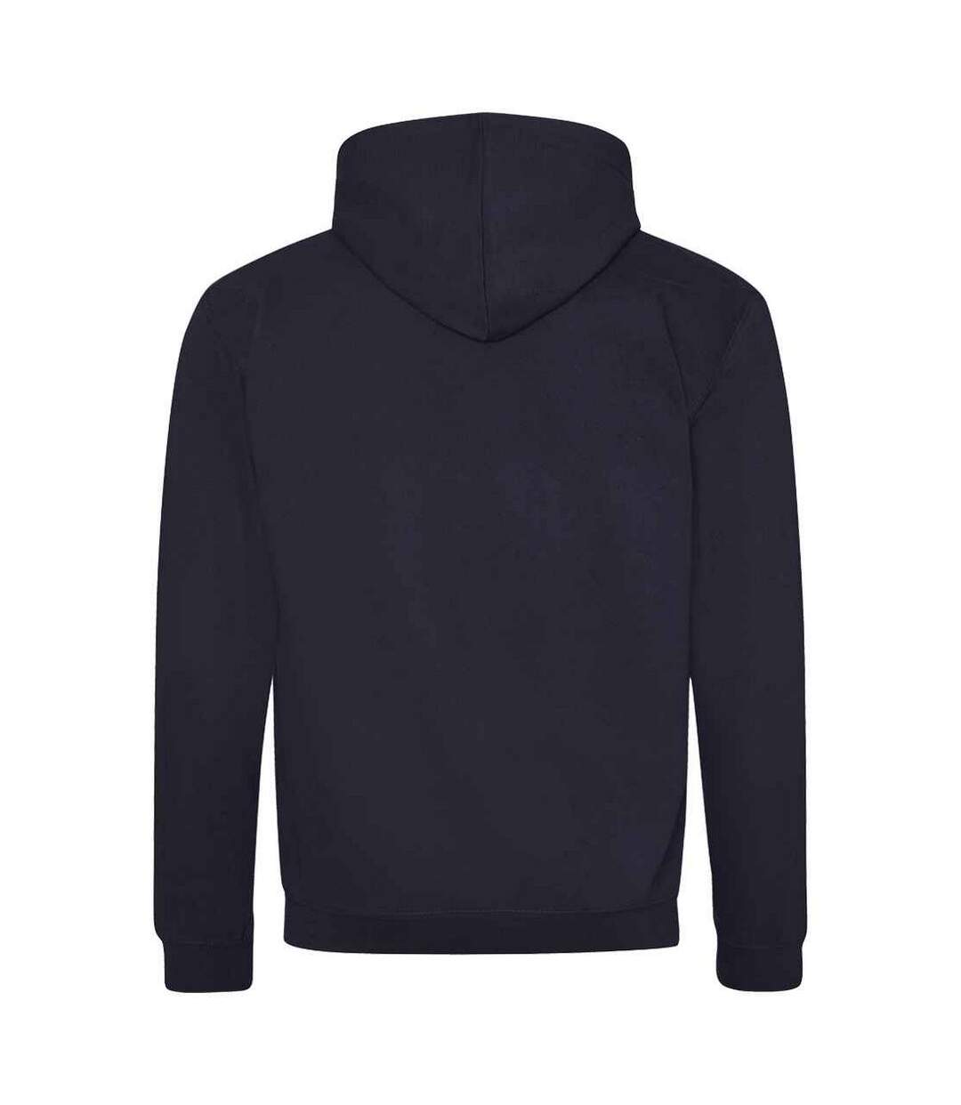 Sweat À Capuche Varsity Adulte Nouveau Bleu Marine Bleu Ciel Awdis-2
