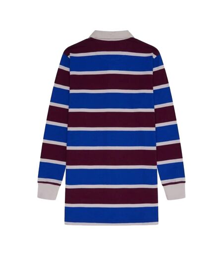 Womens/ladies Contrast Striped T-shirt Dress Multicoloured Ellesse