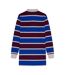 Womens/ladies Contrast Striped T-shirt Dress Multicoloured Ellesse-2