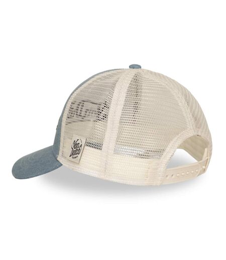 Casquette baseball avec filet en Denim et broderie Tencel Vondutch