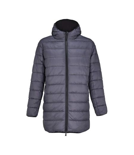 Unisex Adult Reversible Parka Black SOLS