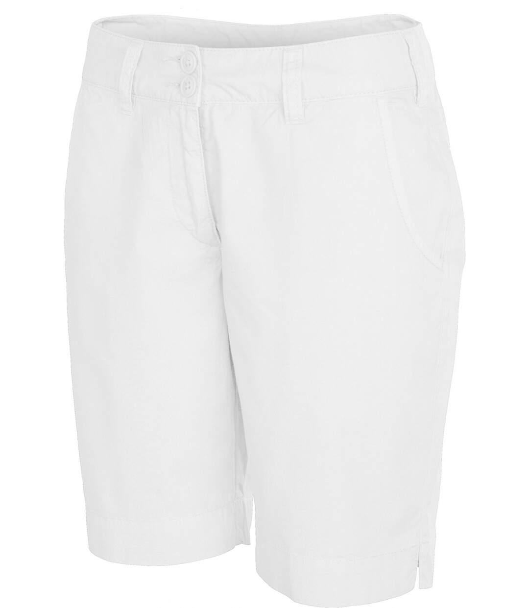 bermuda léger pour femme - K764 - blanc