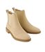 Womens/ladies Logo Nubuck Boots Natural Toms-4